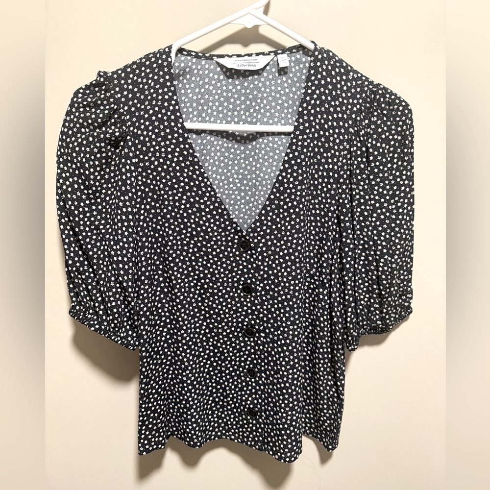 & Other Stories Floral Blouse